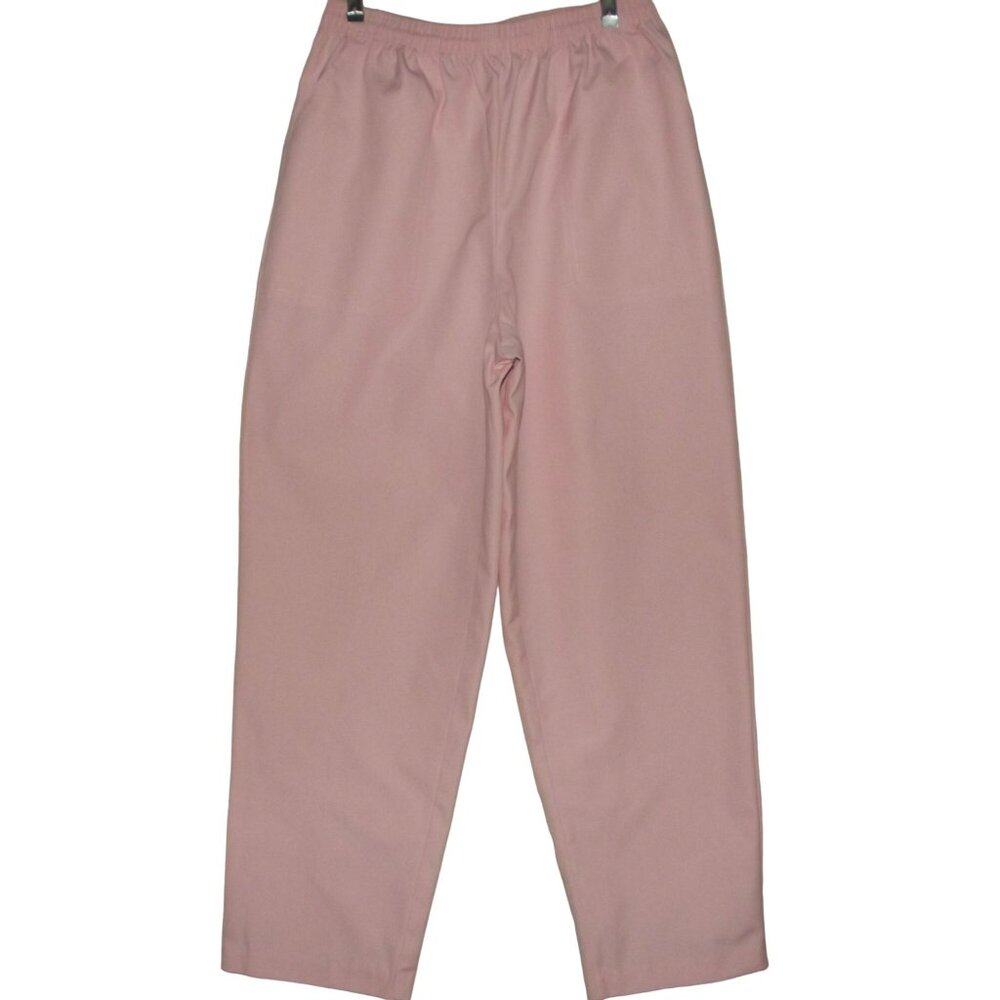 Koret Francisca Size 14 x 28" Light Pink Pull On Elastic Waist Pants